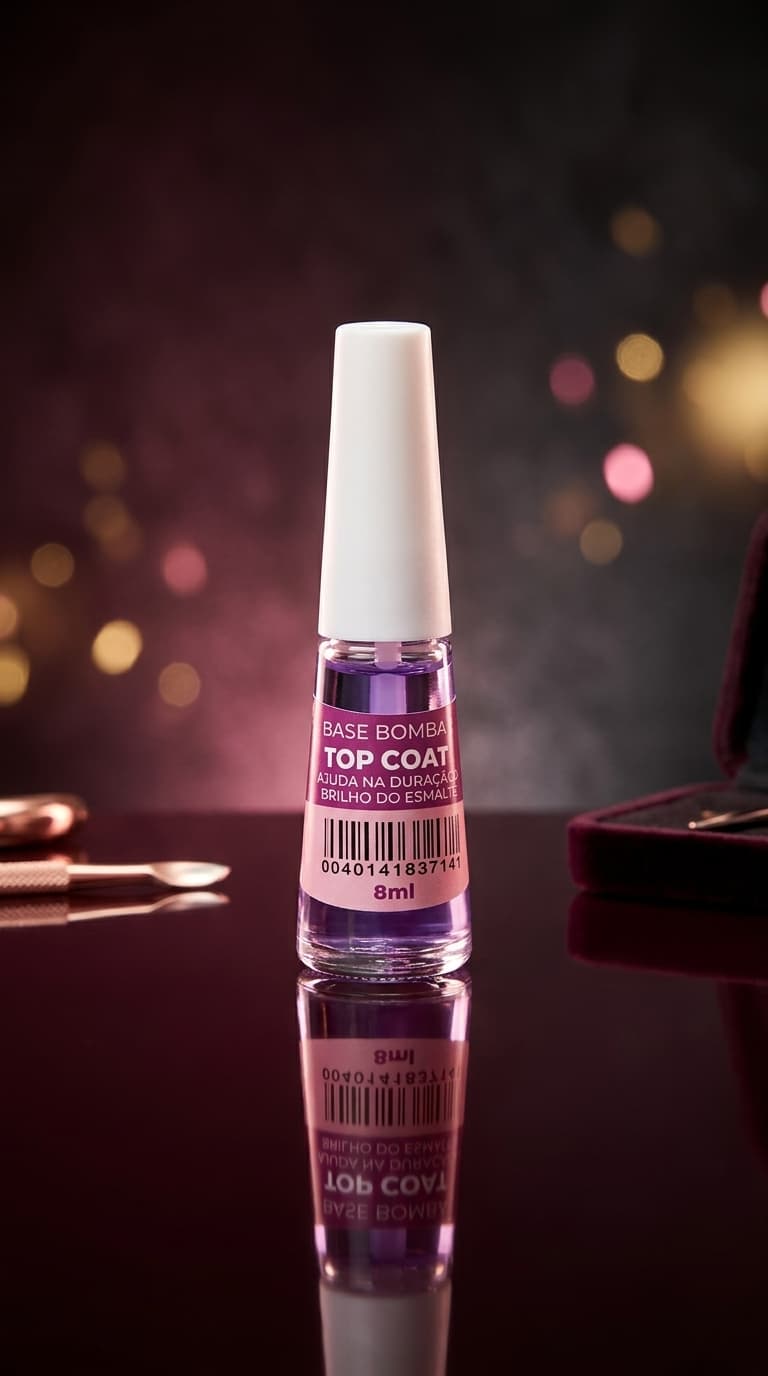 Top Coat Efeito Gel